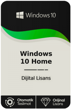 Windows 10 Home Dijital Lisans