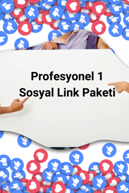 Profesyonel 1 Sosyal Link Paketi