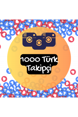 1000 Türk Takipçi - Anlık