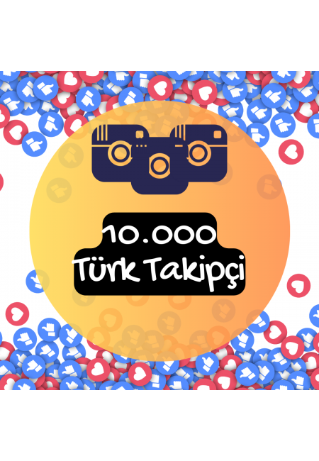 10000 Türk Takipçi - Anlık