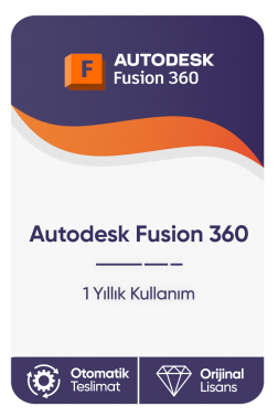 Autodesk Fusion 360 – 1 Yıllık