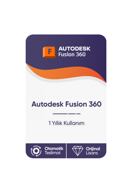 Autodesk Fusion 360 – 1 Yıllık