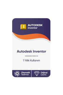 Autodesk Inventor – 1 Yıllık