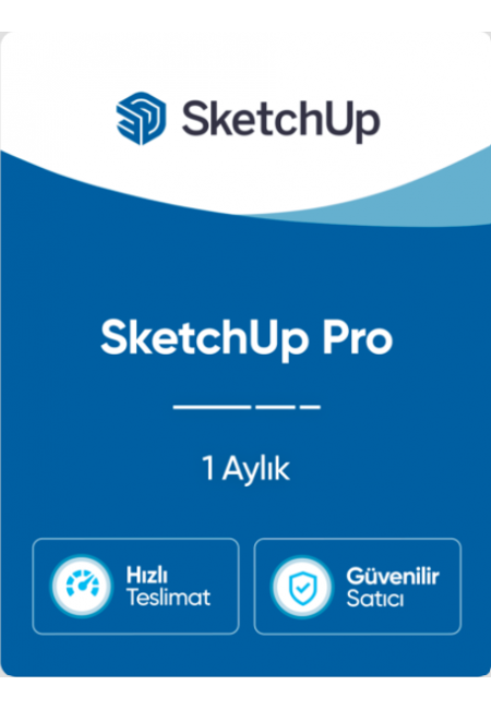 SketchUp Pro – 1 Aylık