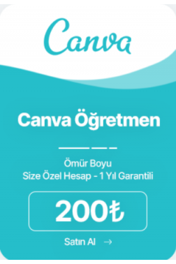 Canva Öğretmen