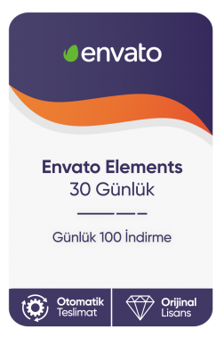 Envato Elements – 30 Günlük