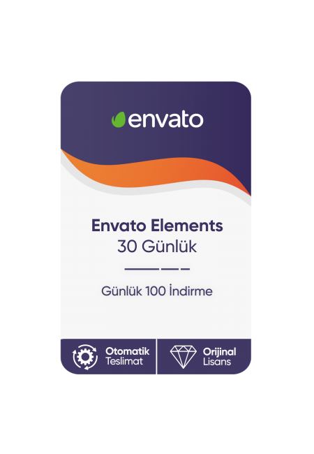 Envato Elements – 30 Günlük