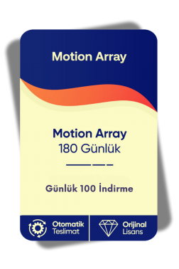 Motion Array – 180 Günlük