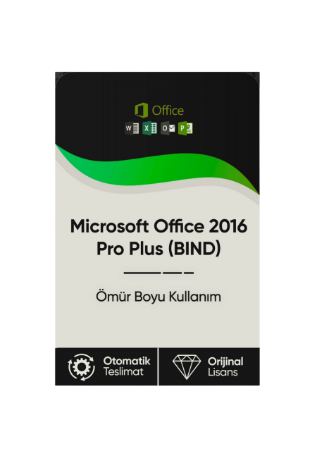 Office 2016 Pro Plus – Online Aktivasyon (BIND)