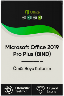 Office 2019 Pro Plus – Online Aktivasyon (BIND)