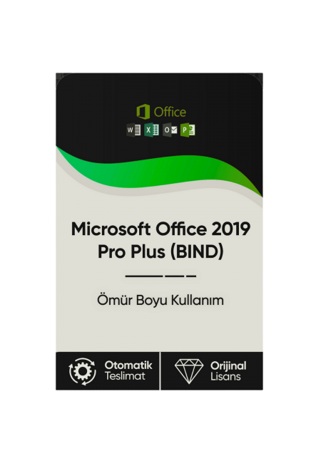 Office 2019 Pro Plus – Online Aktivasyon (BIND)