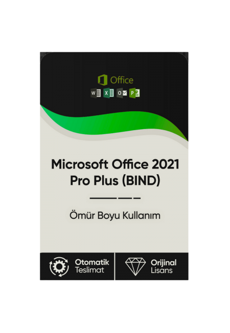 Office 2021 Pro Plus – Online Aktivasyon (BIND)