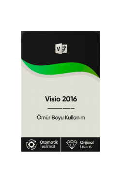 Visio 2016 – Ömür Boyu Kullanım