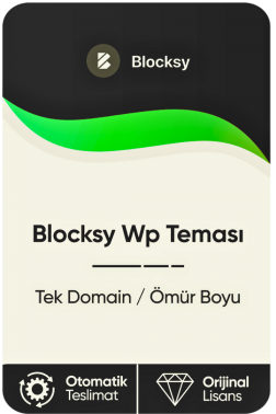 Blocksy Wp Teması