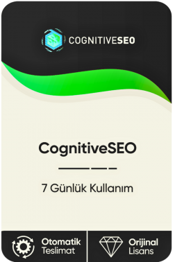 Cognitive SEO – 7 Günlük