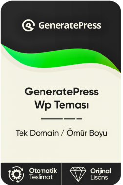 GeneratePress Pro Wp Teması