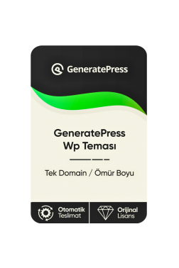 GeneratePress Pro Wp Teması