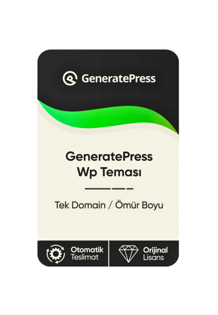 GeneratePress Pro Wp Teması