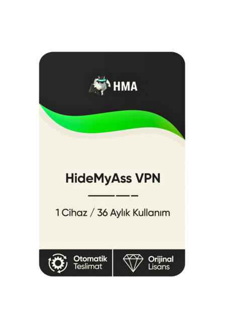 HideMyAss VPN 36 Aylık