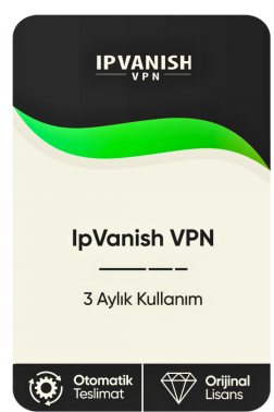 IpVanish VPN – 3 Aylık