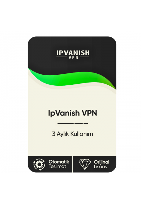 IpVanish VPN – 3 Aylık