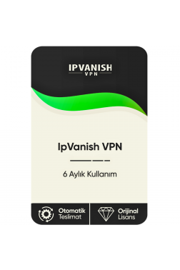 IpVanish VPN – 6 Aylık