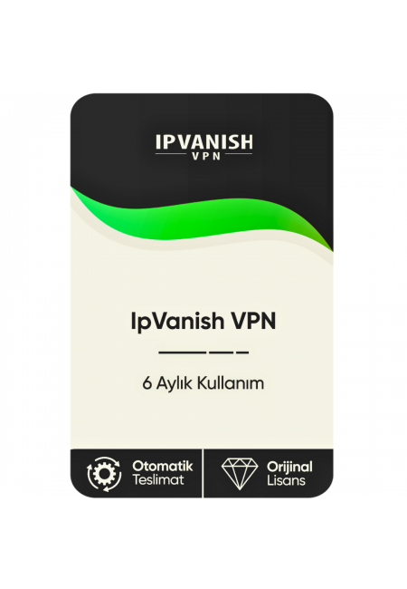 IpVanish VPN – 6 Aylık