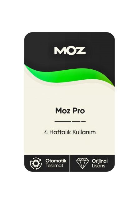 Moz Pro – 4 Haftalık