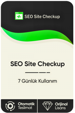 SEO Sitecheckup – 7 Günlük