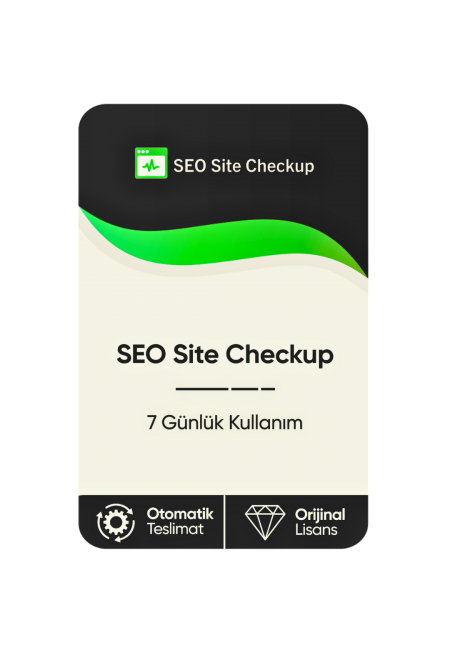 SEO Sitecheckup – 7 Günlük