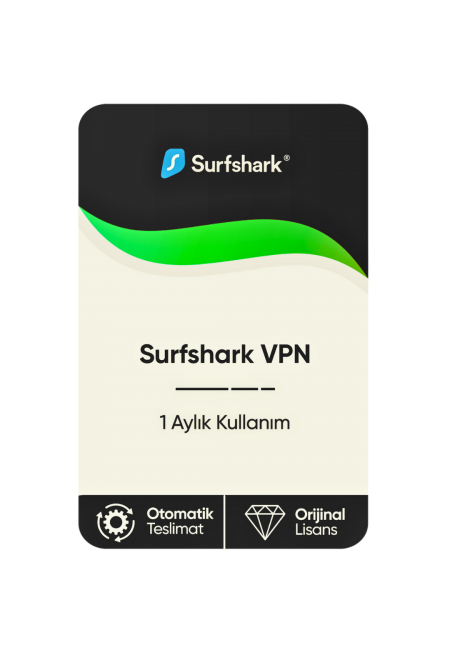 Surfshark VPN – 1 Aylık