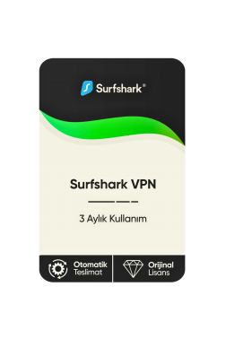 Surfshark VPN – 3 Aylık