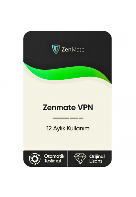 Zenmate VPN – 12 Aylık