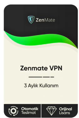 Zenmate VPN – 3 Aylık