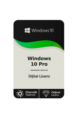 Windows 10 Pro Dijital Lisans