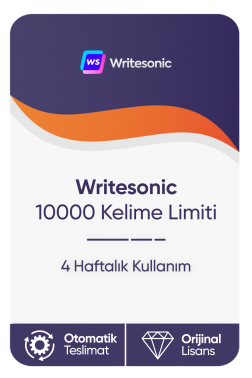 WriteSonic – 4 Haftalık