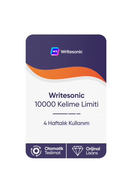 WriteSonic – 4 Haftalık